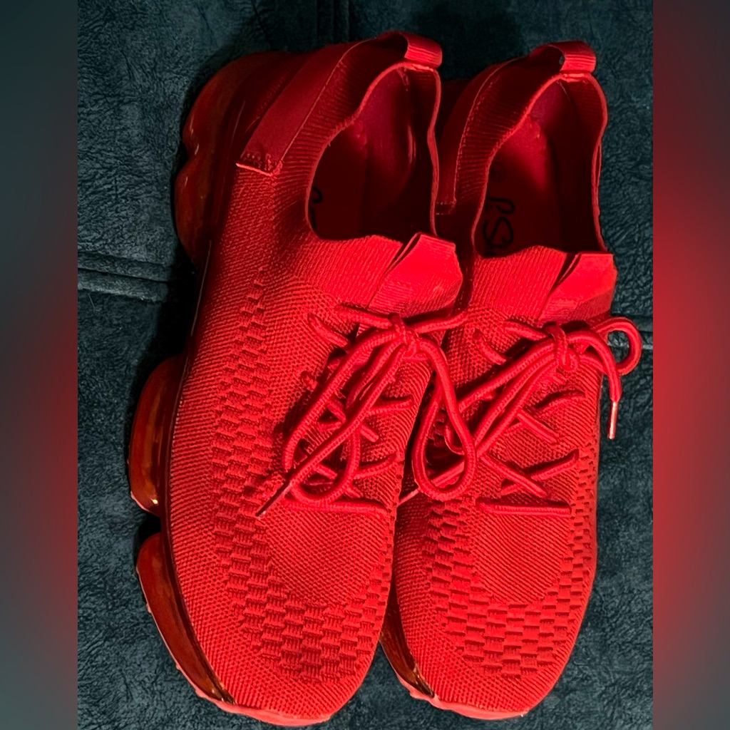 Red On Red Sneakers